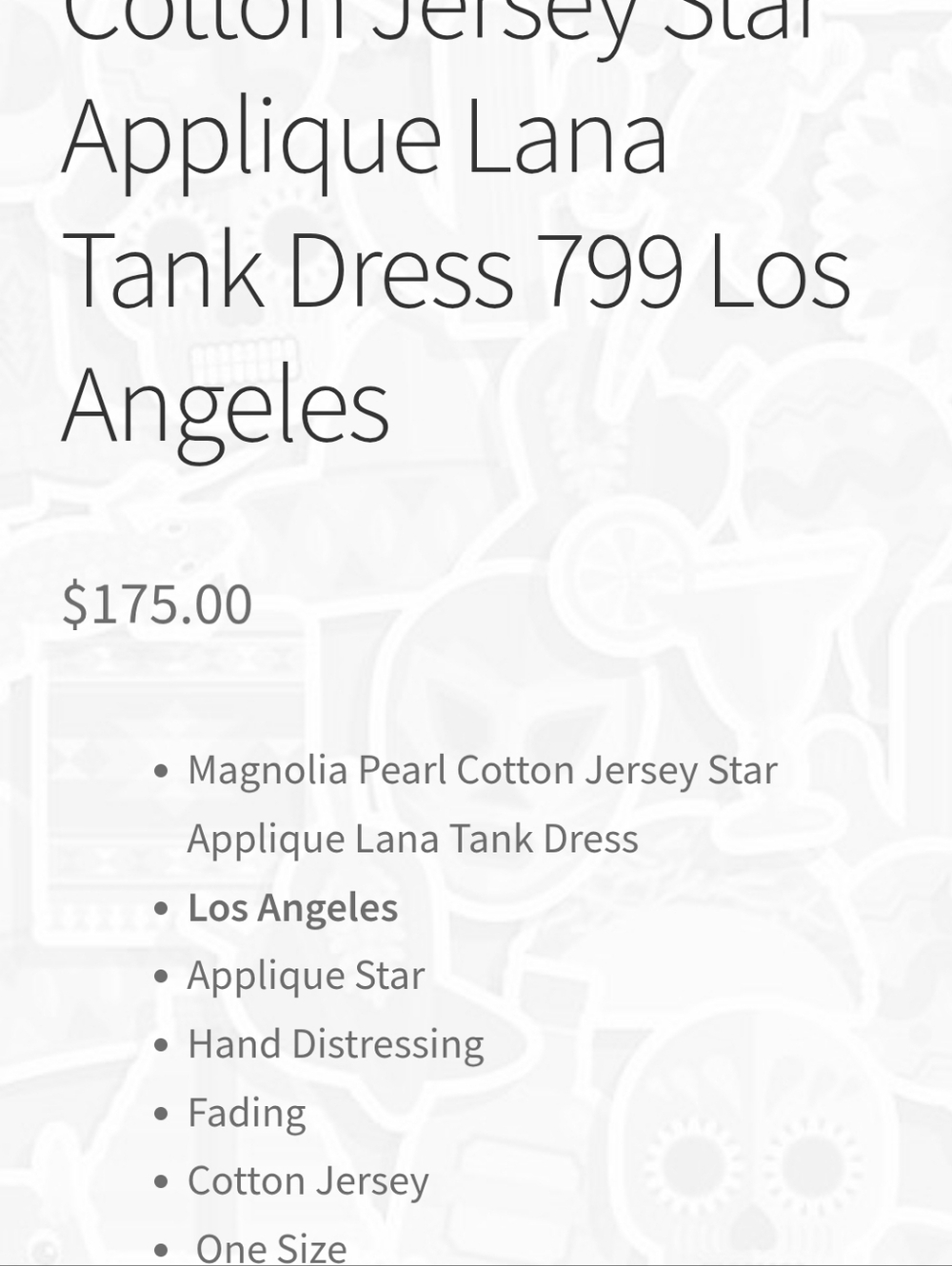 Magnolia Pearl Star Lana Tank Dress - Picture 5 of 7